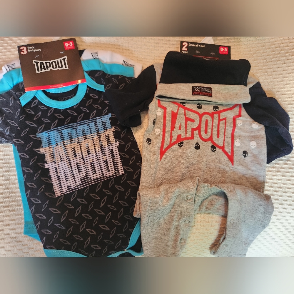 0-3 month Tapout baby sets